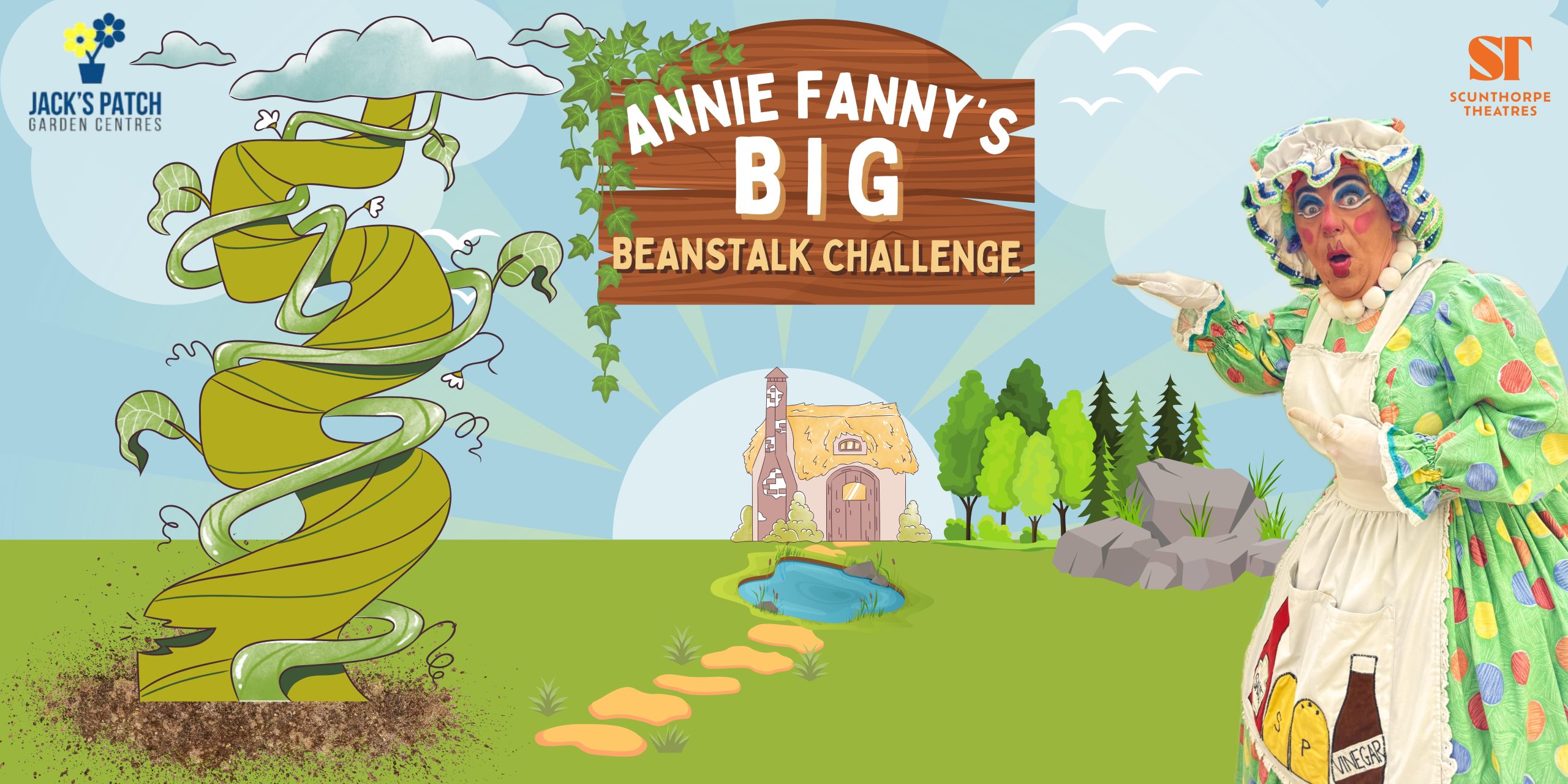 Annie Fanny’s BIG Beanstalk Challenge